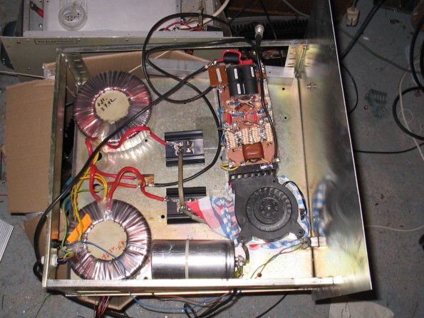 whole amp including PSU
