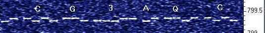 G3AQC as received by W1TAG