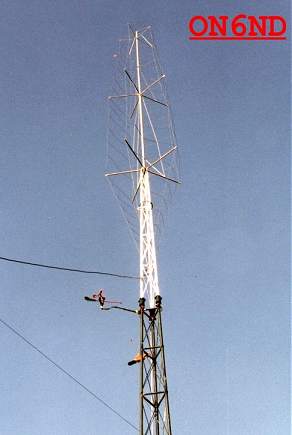 ON6ND's antenna