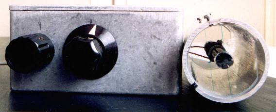 view showing rod mounting