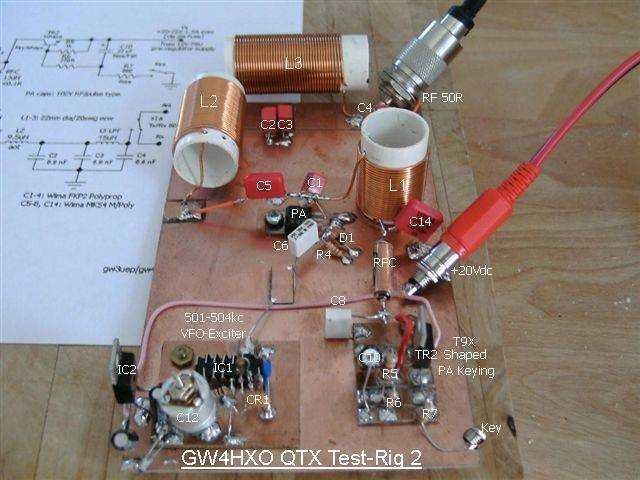 A test versio built by GW4HXO